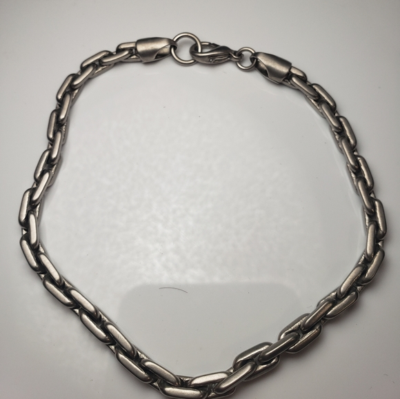 Titanium tone link bracelet - Picture 5 of 5